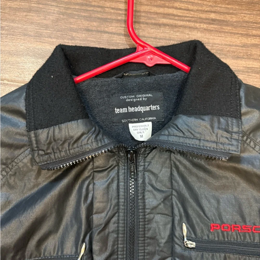 Porsche Black Bomber Jacket - Picture 7 of 7